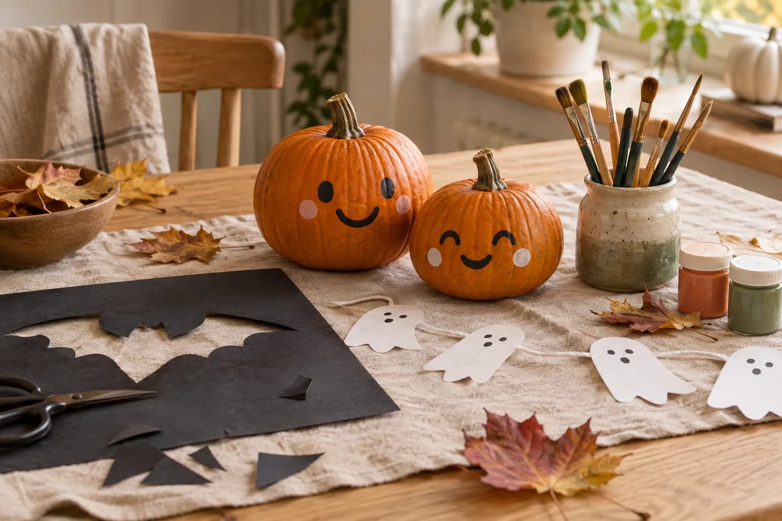 Halloweeni meisterdamine ja mängud lastega: 5 ideed, mis ei hirmuta