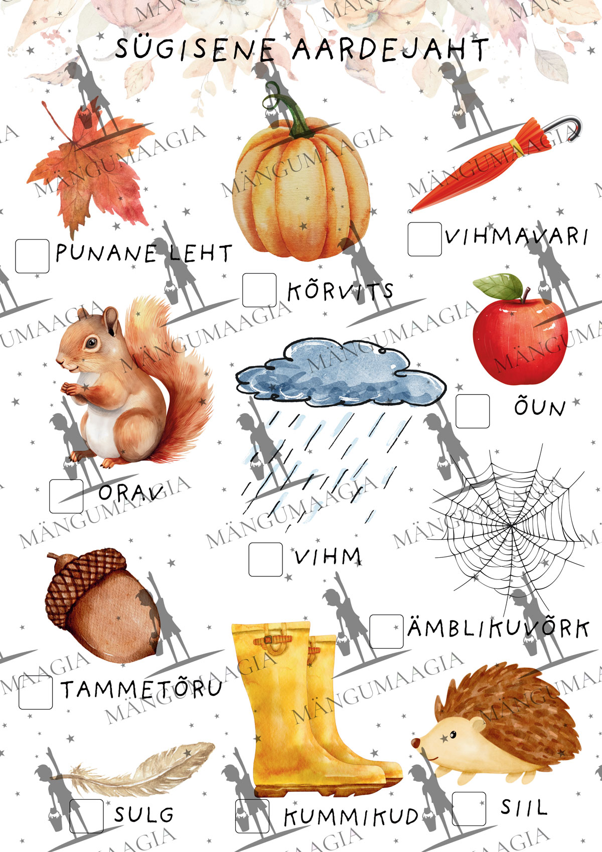 Sügisene aardejaht – avasta sügise võlud!