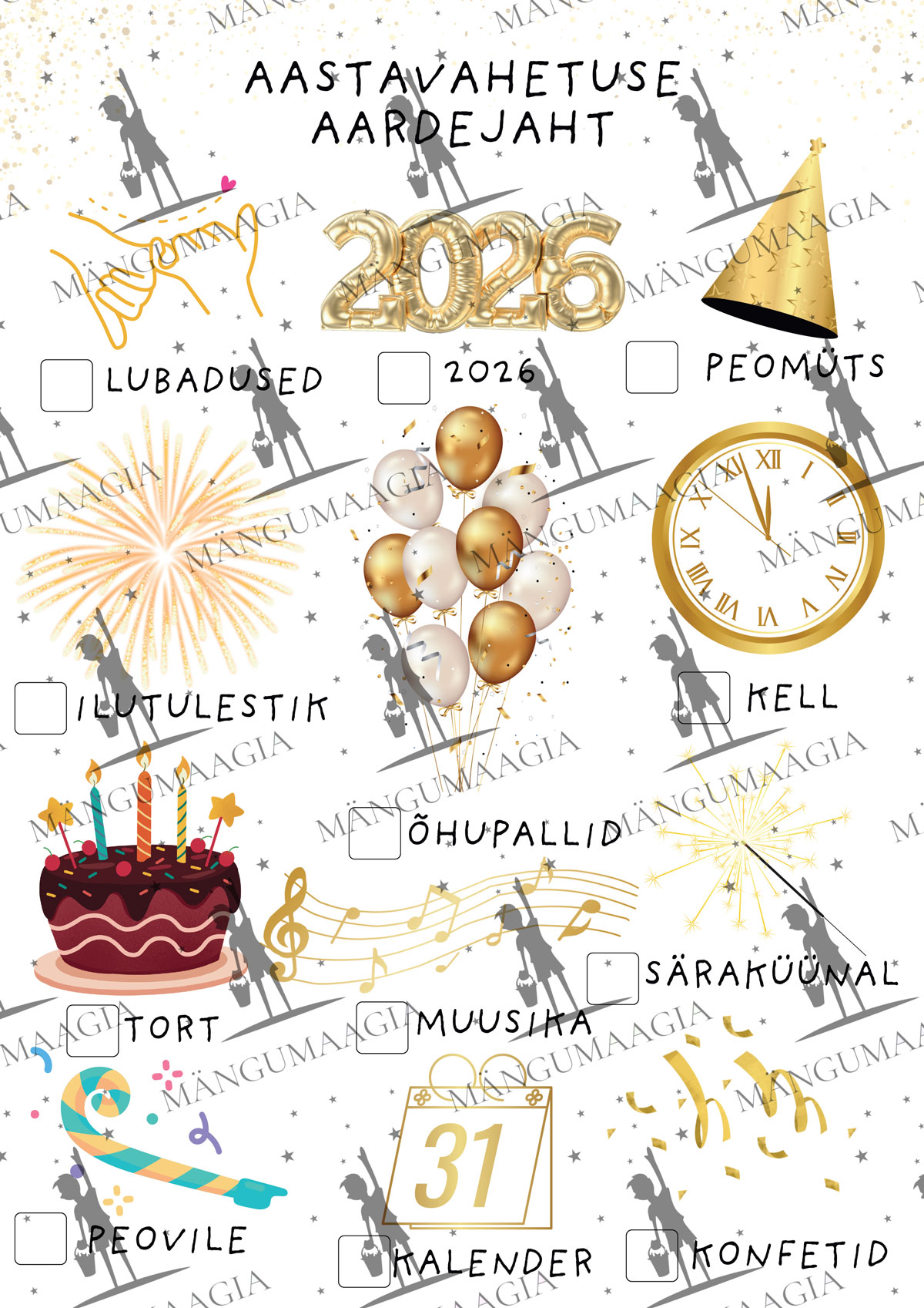 Aastavahetuse aardejaht – uue aasta maagiline algus!