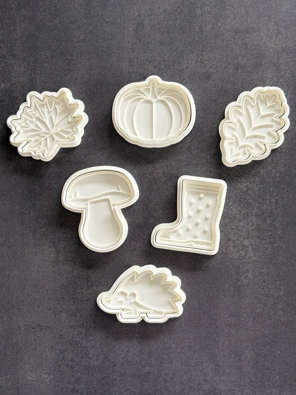 Sügise küpsisevormide komplekt