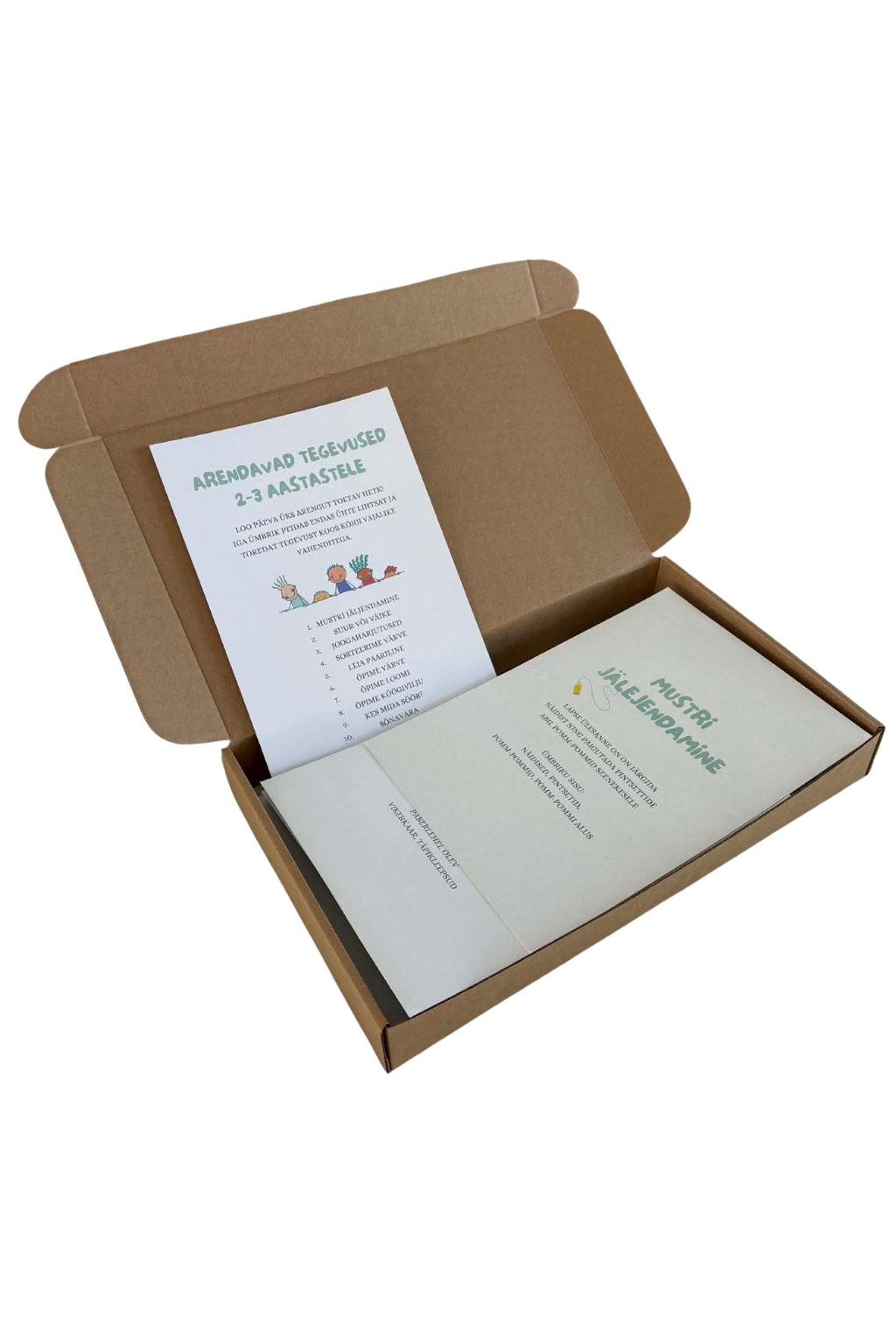 UUS! Arendavad tegevusümbrikud 2-3 aastastele versioon 2